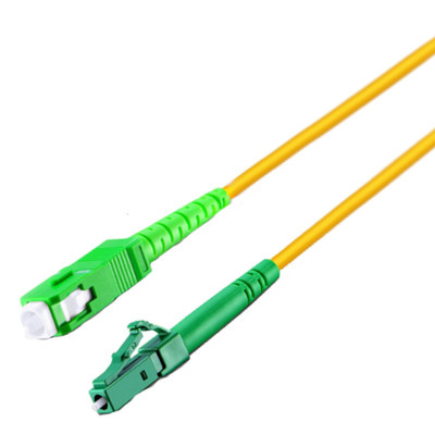 Fiberdyne F9C11R3GCBN020MY 20 Meter SC/APC- LC/APC Fiber Jumper