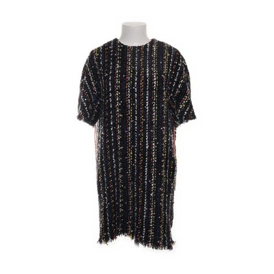 MSGM, Kleid, Größe: 34, 1941MDM13, Schwarz/Mehrfarbig #Efu