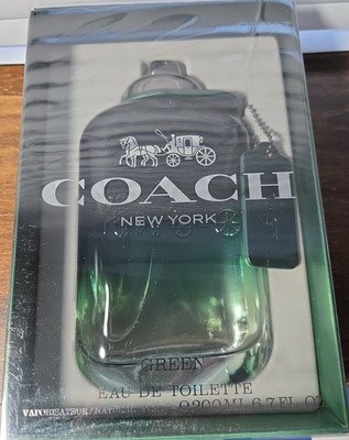 Coach Green Eau de Toilette 6.7 fl oz 200ml Spray Sealed NIB Authentic