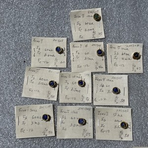 10ea TI 2N1305 PNP Ge Transistors Tested Low Gain (50-65)) For Fuzz Box