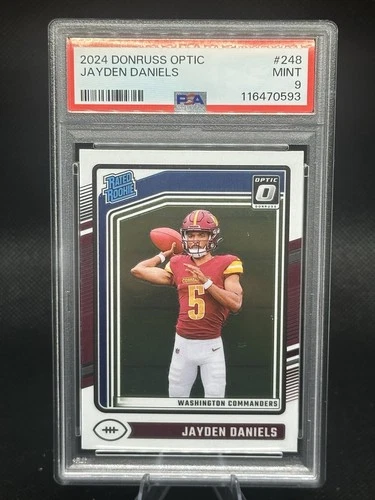 2024 Panini Donruss Optic - Rated Rookie Jayden Daniels #248 (RC)