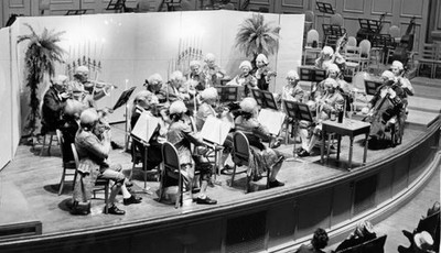 The Boston Symphony Orchestra performs Symphony Hall Boston M- Boston Old Photo