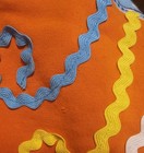 Khaki Girls Jellyfish Tunic Top & Ruffle Bell Bottom Pants Set Sz 5 Orange Blue — photo 2