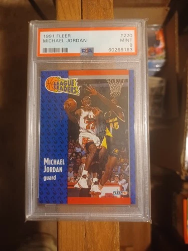 1991 Fleer Michael Jordan #220 PSA 9