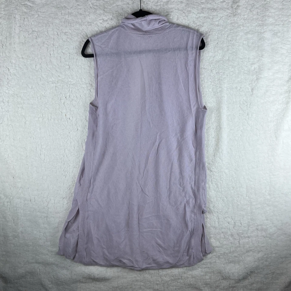 Calypso St Barth Mujer 1 Cárdigan Abierto Plumero Suéter Algodón Claro Rosa Caramelo Foto 2 de 4