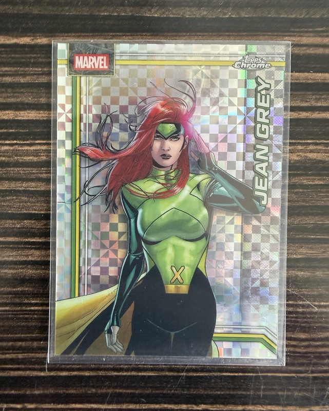 Topps 2020 Topps Chrome Marvel X-Men Jean Grey #059 Parallel Trading Card