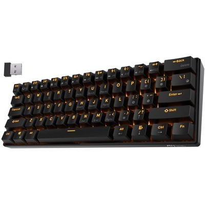RK ROYAL KLUDGE RK61 Wireless 60 Triple Mode BT5.0/2.4G/USB-C Mechanical Keyb...