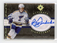 2006-07 Ultimate Collection Signatures #USBF Bernie Federko Auto