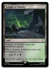 Temple of Malady #306 (NM) Fallout PIP Magic MTG
