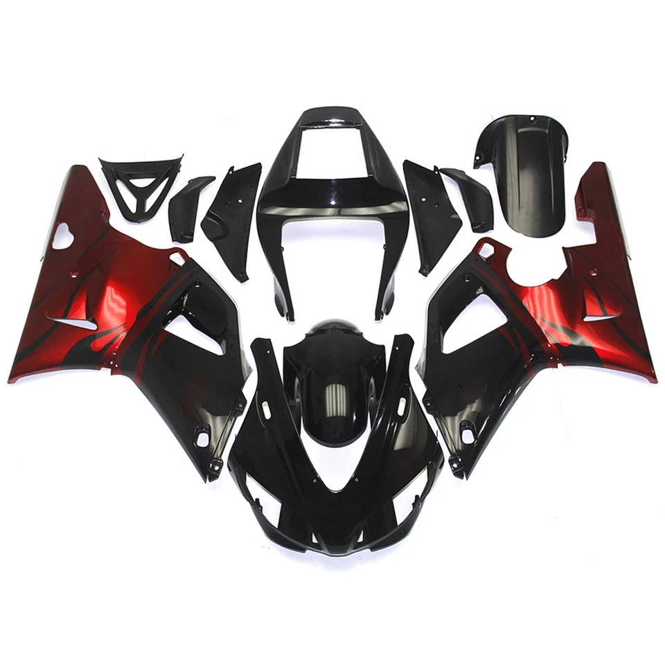 Kit de carenados de inyección para carrocería de plástico ABS Yamaha YZF R1 YZF1000 1998 1999 Foto 3 de 4