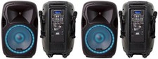 2 Absolute USPROBAT15 15" Professional Powered Active 3500w DJ PA Speaker