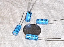 4 RGA 2.2UF 50V 2.2 MFD 50 V RADIAL NON POLARIZED NP ELECTROLYTIC CAPACITOR 85*C