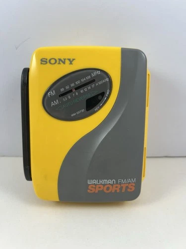 Sony Walkman Sports WM-SXF30 Vintage FM/AM Radio Cassette Player Tested Working