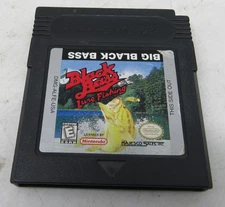 BIG BLACK BASS for Gameboy Color Console Cartridge Only Clean TESTED - FAST SHIP