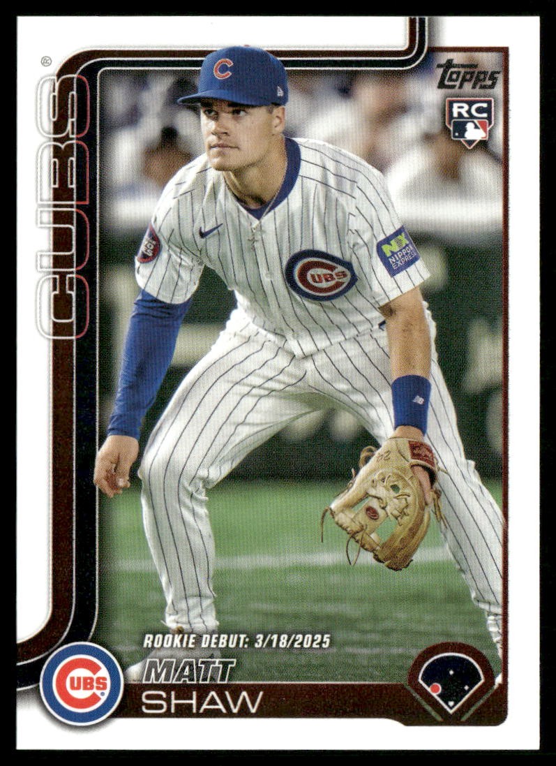 2025 Topps Update #US345 Matt Shaw