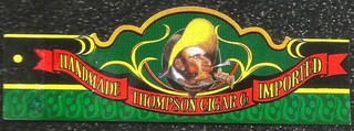 Vitola clásica cigar band bauchbinden. bague de cigare.