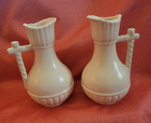 Vintage McCoy Pottery Pitcher Vases