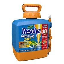 Image of Resolva 24H - Ready to Use - Weedkiller - Power Pump - 5Ltr