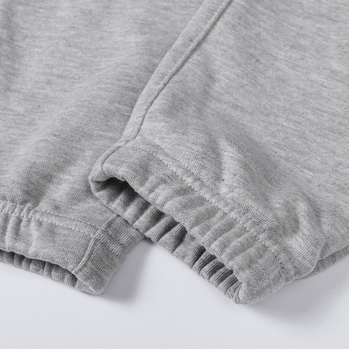 Summer Men Women Cotton Slightly Elastic Black Casual Trousers Mid-Waist - Picture 19 of 23