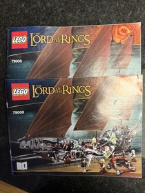LEGO 79008: The Lord of the Rings - Pirate Ship Ambush (Incomplete) Sealed Sails