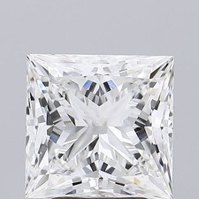 Princess Diamond Lab Grown GIA Certified VS1 Clarity G Grade 3.27 Ct 518.04 per carat