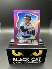 2022 Panini Prizm - Old School Rod Carew #OS-9 Purple Prizm