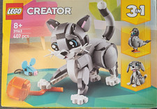 LEGO Creator 3 in 1 Graue Katze 31163 Komplet...