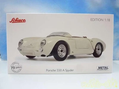 SCHUCO échelle 1/18 el car Porsche 550A Spyder No. - Photo 1/4