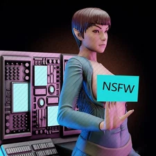 NSFW1/24Scale Resin Doll Sexy Studio Girl Statue Unpainted Unassembled Model Kit