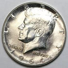 1964 50c Kennedy 90% Silver Half Dollar PROOF - RAW