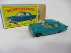 Matchbox Lesney Regular Wheels #33 Ford Zephyr- BLACK wheels, boxed