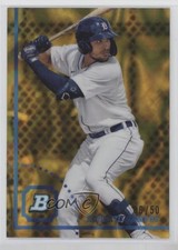 2022 Bowman Heritage Gold Lava Refractor 6/50 Roberto Campos #BHPC-137 1b3