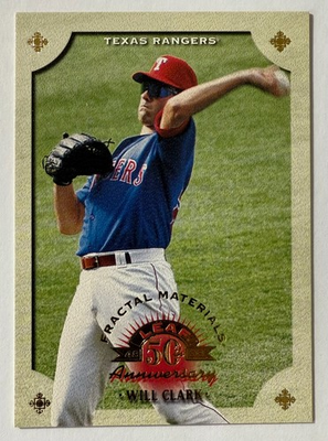 #ad #ad 1998 Leaf Fractal Foundation Will Clark Fractal Materials Sample Leather #55 $69.99