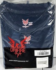 NEW DRIFIRE LIGHTWEIGHT LONG SLEEVE NAVY FLAME RESISTANT SHIRT - SIZE 3X