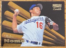 Hideo Nomo 1996 Pinnacle Zenith Baseball Card #84 LA Dodgers MLB Free Shipping
