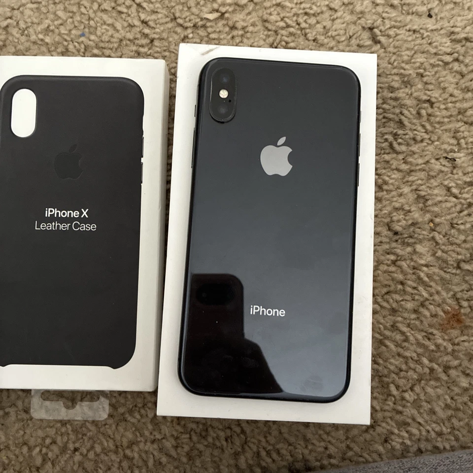 Apple iPhone X Desbloqueado 256 GB Gris espacial Foto 2 de 4