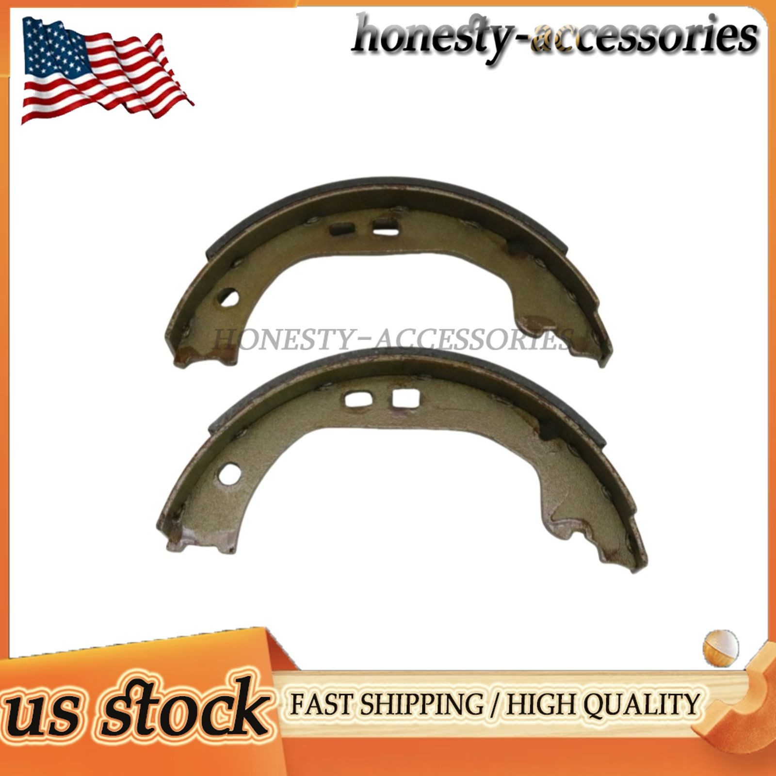 For Maserati Ghibli Quattroporte emergency parking hand brake shoes & hardware