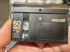 Maxell MiniDV DVM60SE 60 Min Digital Video Cassette Used w/ Case Insert