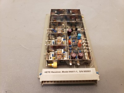 Vintage Retro HETE RF Receiver Module Plugin Model 4411-1