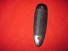 Unbranded Rifle/Shotgun Black Plastic Buttplate W/Spacer
