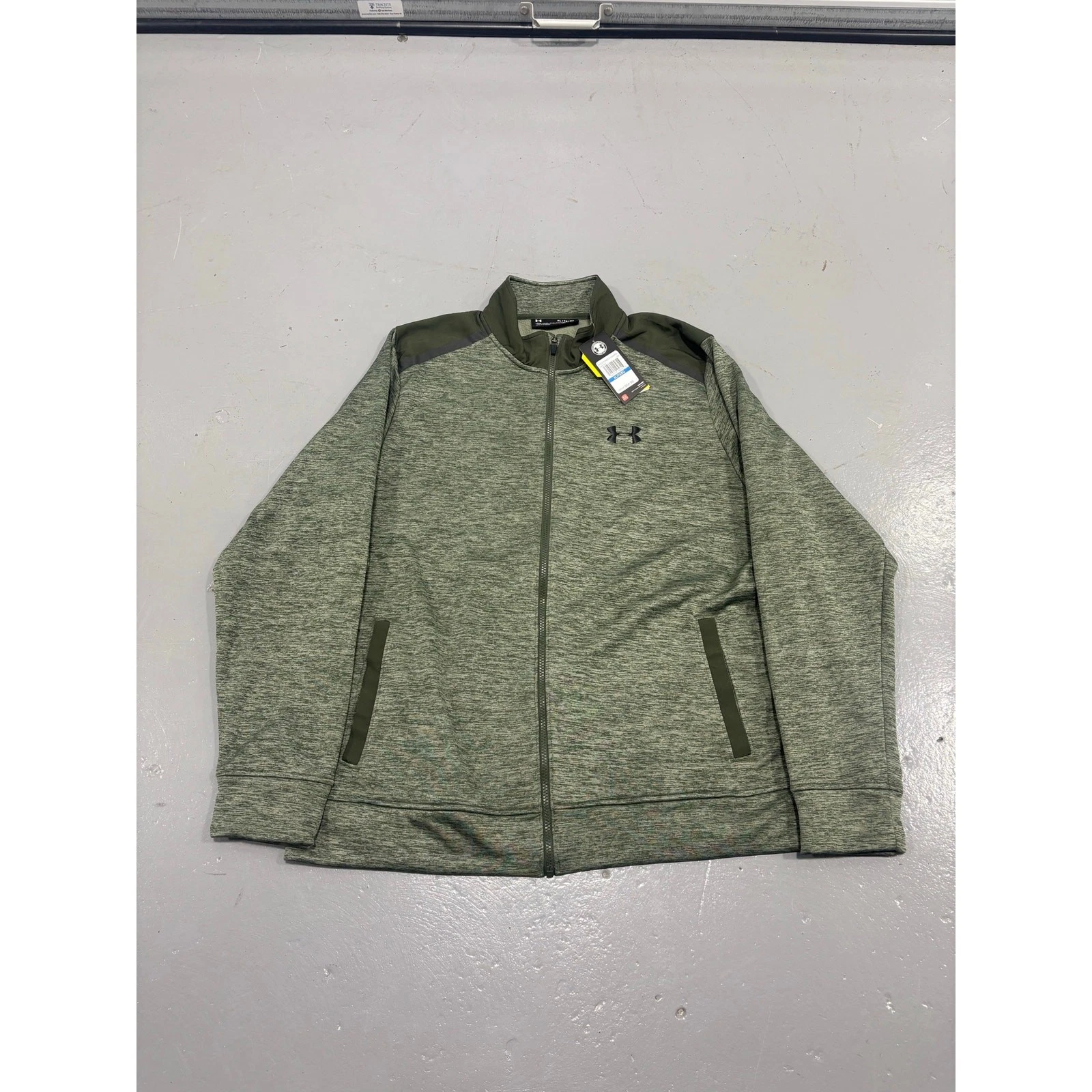 Under Armour Storm ColdGear Infrared Jacket Men's Large Green Full Zip
Opens in a new window or tab