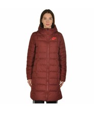 Nike Women's NSW 550 Down Fill Hooded Zip Parka Winter Jacket Size M  EUC  