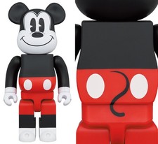 BE RBRICK Mickey Mouse R W 2020 Ver. 400 MEDICOM TOY Bearbrick Unused New