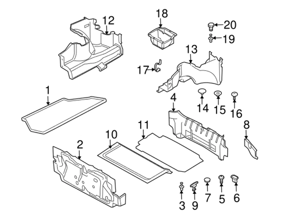 New Genuine BMW Lock (1992-2008) OE 51478120281 - Image 3 of 4