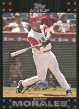 2007 Topps #151 Kendry Morales Los Angeles Angels 50374