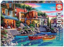 Educa - Sunset in Como - 3000 Piece Jigsaw Pu...