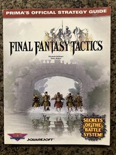 Final Fantasy Tactics Prima's Official Strategy Guide Squaresoft