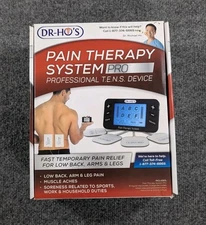 DR-HO'S Pain Therapy System Pro Professional T.E.N.S. Device Lower Back Open Box
