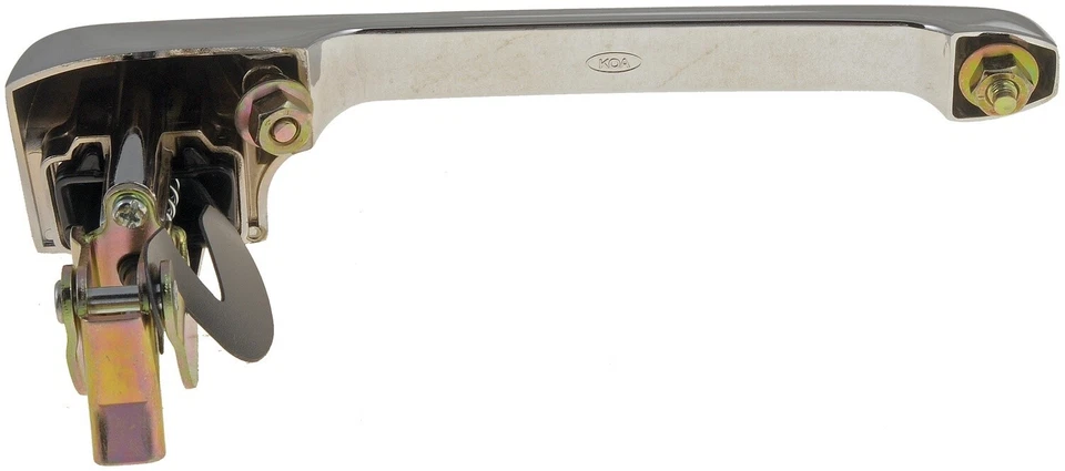 80-97 F250 F350 F100 F150 BRONCO DRIVER FRONT BRIGHT FINISH EXTERIOR DOOR HANDLE - Image 2 of 3