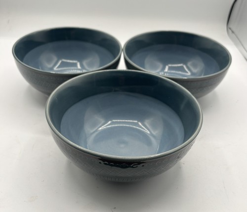 Threshold Kingsland Stoneware 6.5" Soup / Cereal Bowl Set of 3